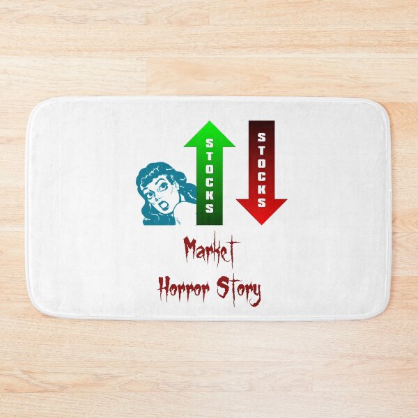 Item preview, 'Market Horror Story' FUD Design - Stock and Crypto Trading Problems designed and sold by Ridiculam Toga.