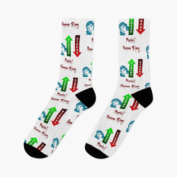 Item preview, 'Market Horror Story' FUD Design - Stock and Crypto Trading Problems designed and sold by Ridiculam Toga.