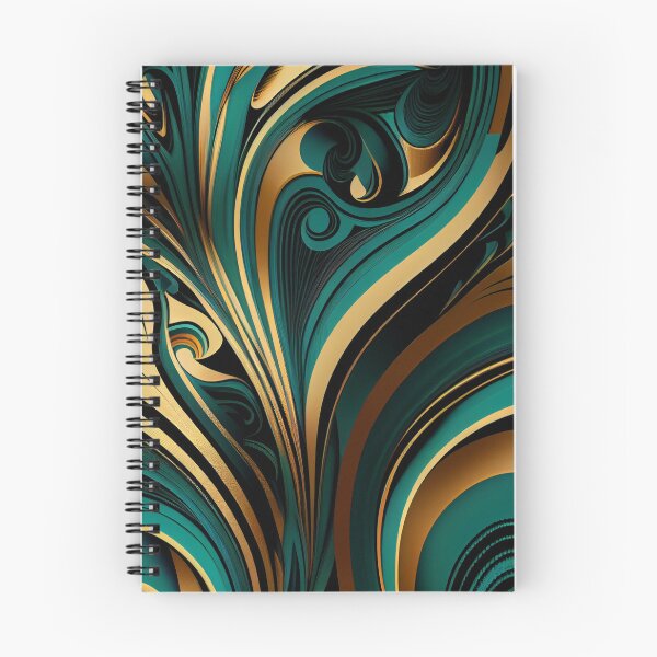 Item preview, Elegant Emerald: A Gold and Green Graphic Design designed and sold by HiArtify ❤️.