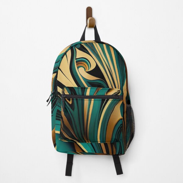 Item preview, Elegant Emerald: A Gold and Green Graphic Design designed and sold by HiArtify ❤️.