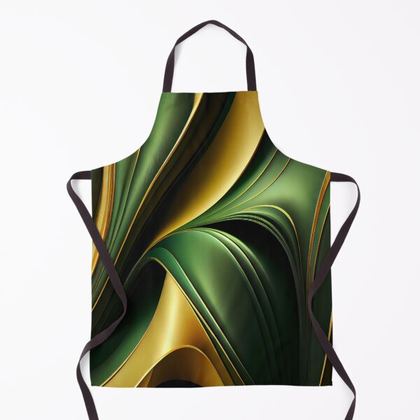 Item preview, Elegant Emerald: A Gold and Green Graphic Design designed and sold by HiArtify ❤️.