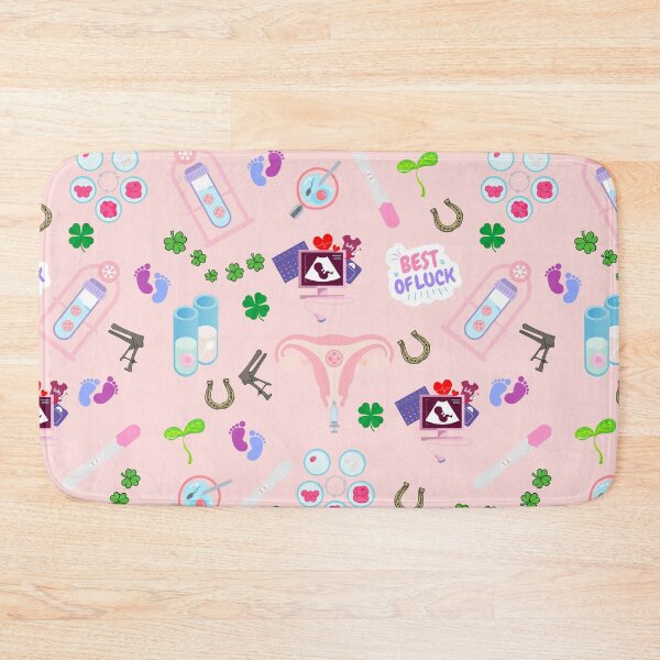 Item preview, Embryo transfer day for ivf fertility treatment pattern designed and sold by Lady-Frost.