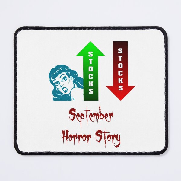 Item preview, 'September Horror Story' FUD Design - Stock and Crypto Trading Problems designed and sold by Ridiculam Toga.