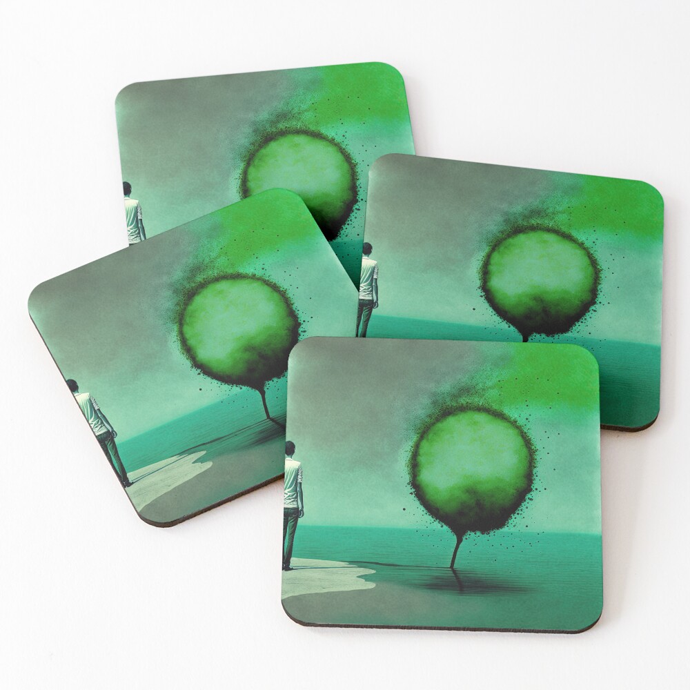Item preview, Coasters (Set of 4) designed and sold by StudioAI.