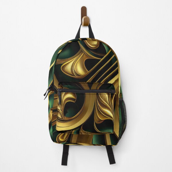 Item preview, Elegant Emerald: A Gold and Green Graphic Design designed and sold by HiArtify ❤️.