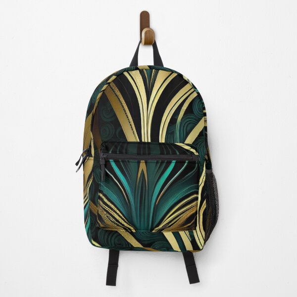 Item preview, Elegant Emerald: A Gold and Green Graphic Design designed and sold by HiArtify ❤️.