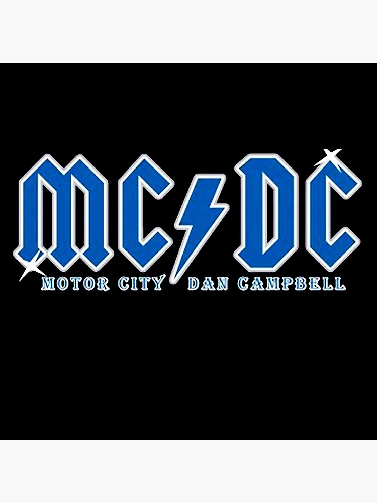 Detroit Lions MCDC Jersey Tank Motor City Tank Top Dan 