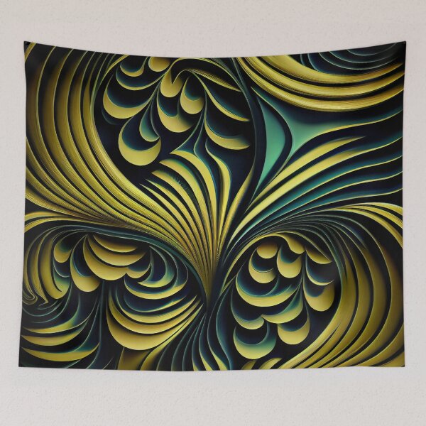 Item preview, Elegant Emerald: A Gold and Green Graphic Design designed and sold by HiArtify ❤️.
