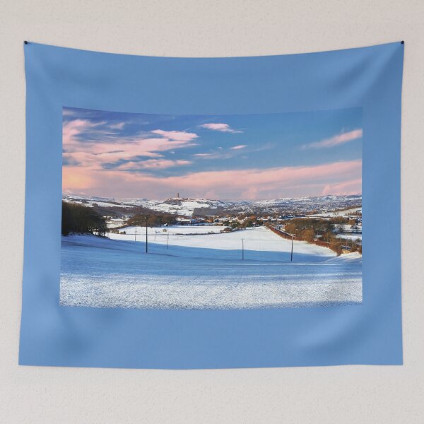 Item preview, Castle Hill Winter Landscape  designed and sold by Alisonchambers2.