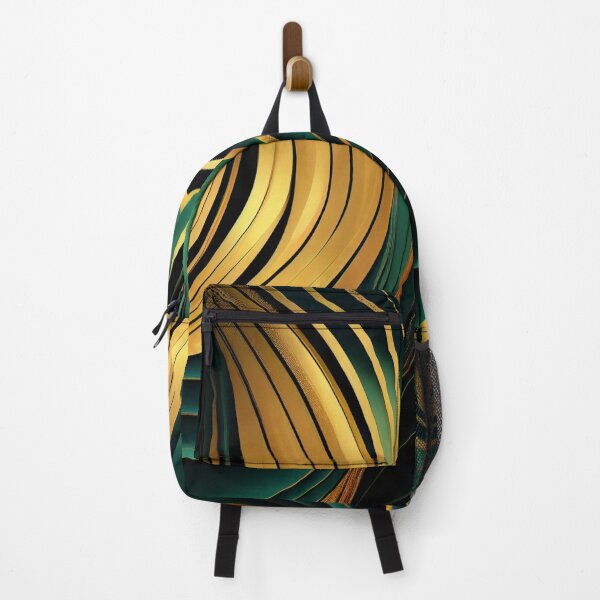 Item preview, Elegant Emerald: A Gold and Green Graphic Design designed and sold by HiArtify ❤️.