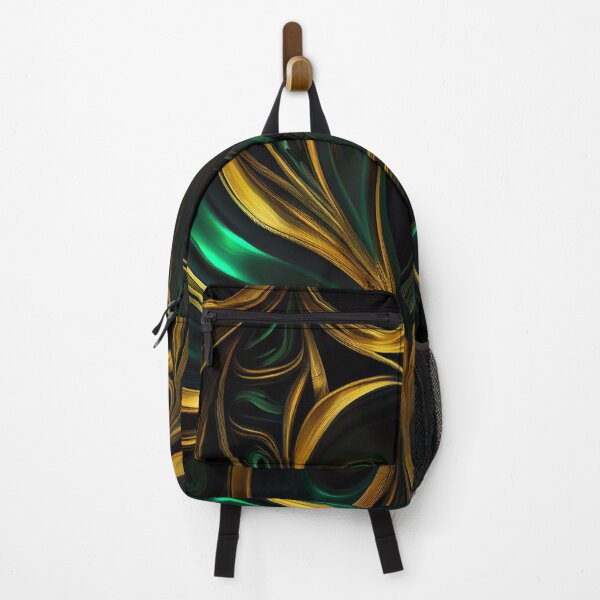 Item preview, Elegant Emerald: A Gold and Green Graphic Design designed and sold by HiArtify ❤️.