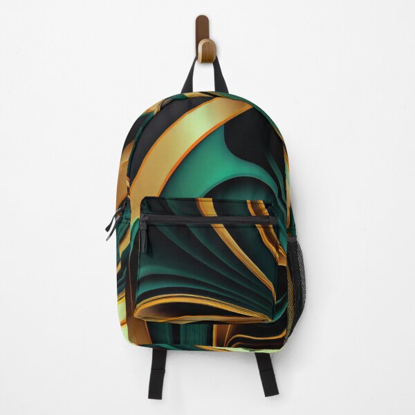 Item preview, Elegant Emerald: A Gold and Green Graphic Design designed and sold by HiArtify ❤️.
