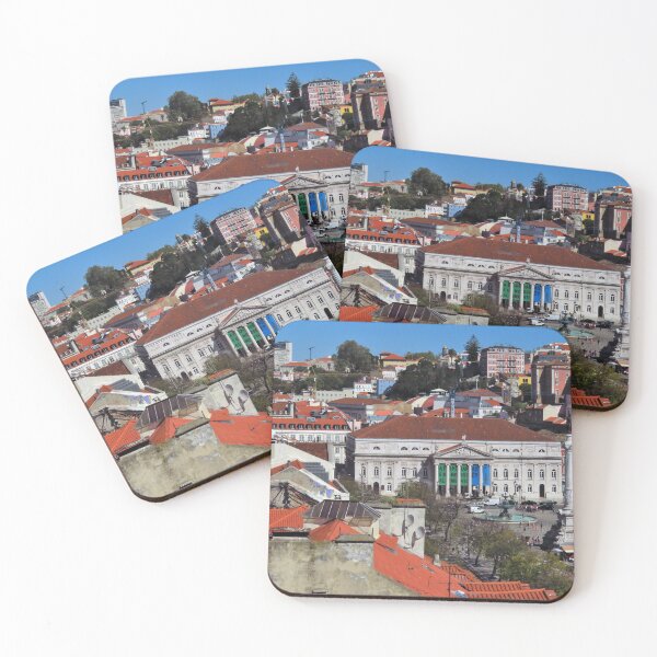 Item preview, Looking Down On Rossio Square designed and sold by wiggyofipswich.