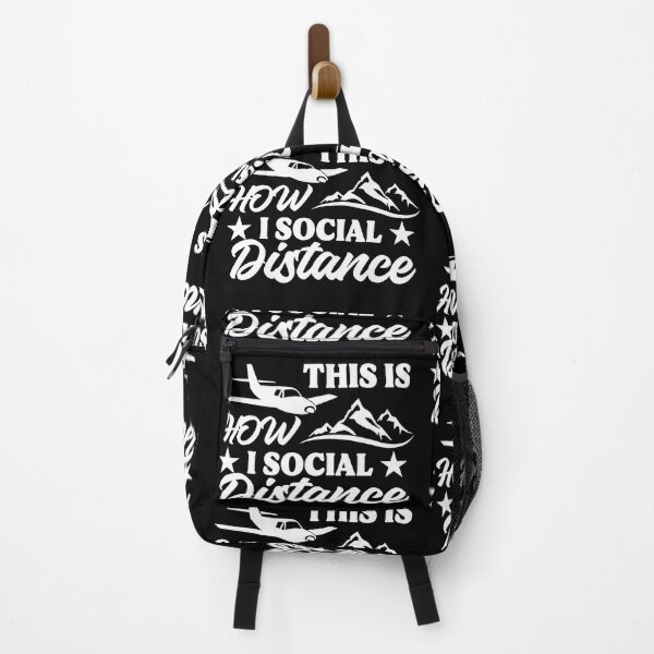 Item preview, This Is How I Social Distance White designed and sold by SpicyAviator.