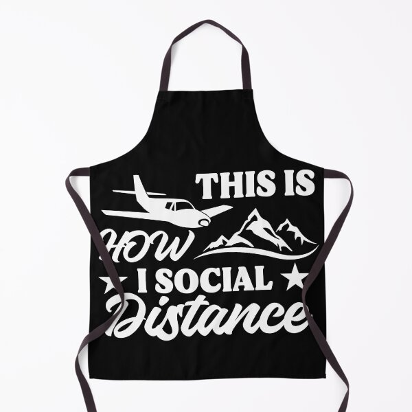 Item preview, This Is How I Social Distance White designed and sold by SpicyAviator.