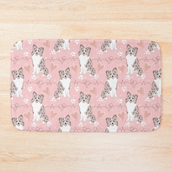 Item preview, LOVE Red Merle Border Collie designed and sold by Lulupainting.