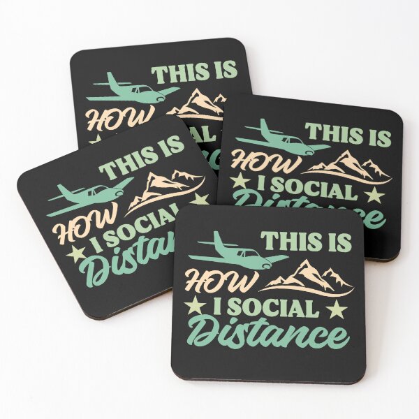Item preview, This Is How I Social Distance Colored designed and sold by SpicyAviator.