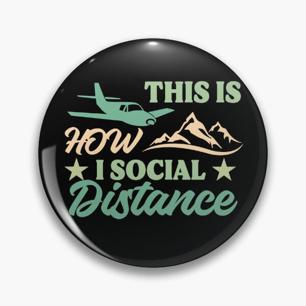 Item preview, This Is How I Social Distance Colored designed and sold by SpicyAviator.