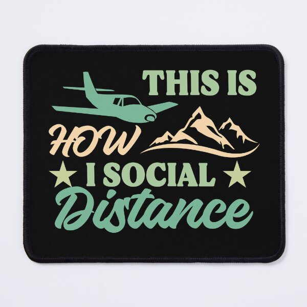 Item preview, This Is How I Social Distance Colored designed and sold by SpicyAviator.