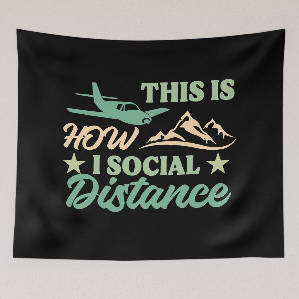 Item preview, This Is How I Social Distance Colored designed and sold by SpicyAviator.