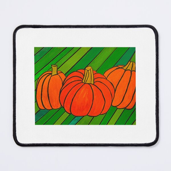 Item preview, Three Pumpkins designed and sold by Lisa Neuman Watercolors.