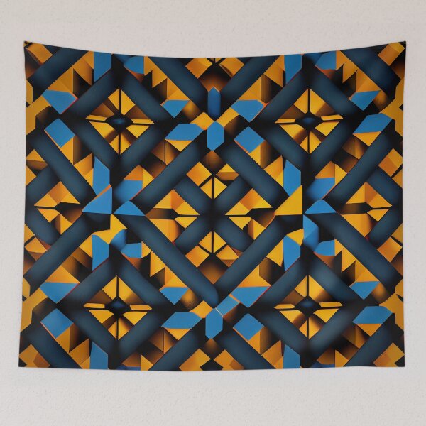 Item preview, Extreme Scandifornian Pattern Digital Painting designed and sold by CodeAndColors.
