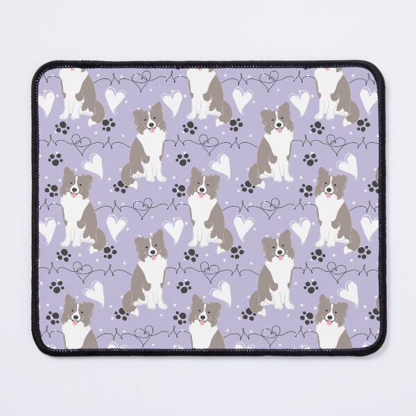 Item preview, LOVE Lilac Border Collie designed and sold by Lulupainting.