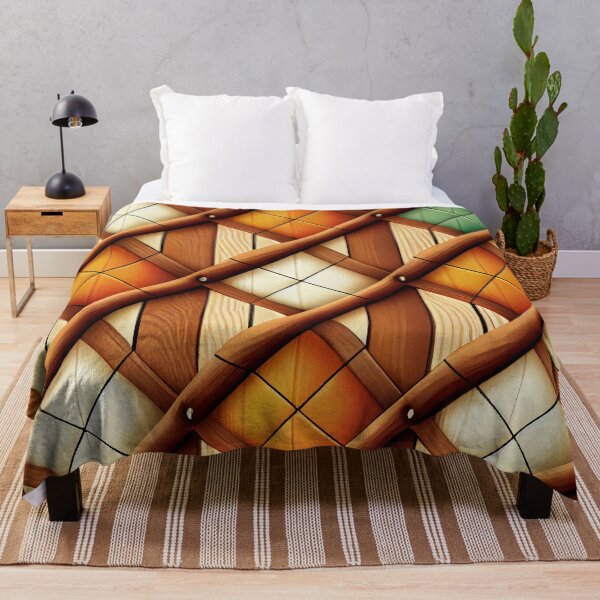 Item preview, Relaxed Wood Cute Country Pattern Digital Painting designed and sold by CodeAndColors.