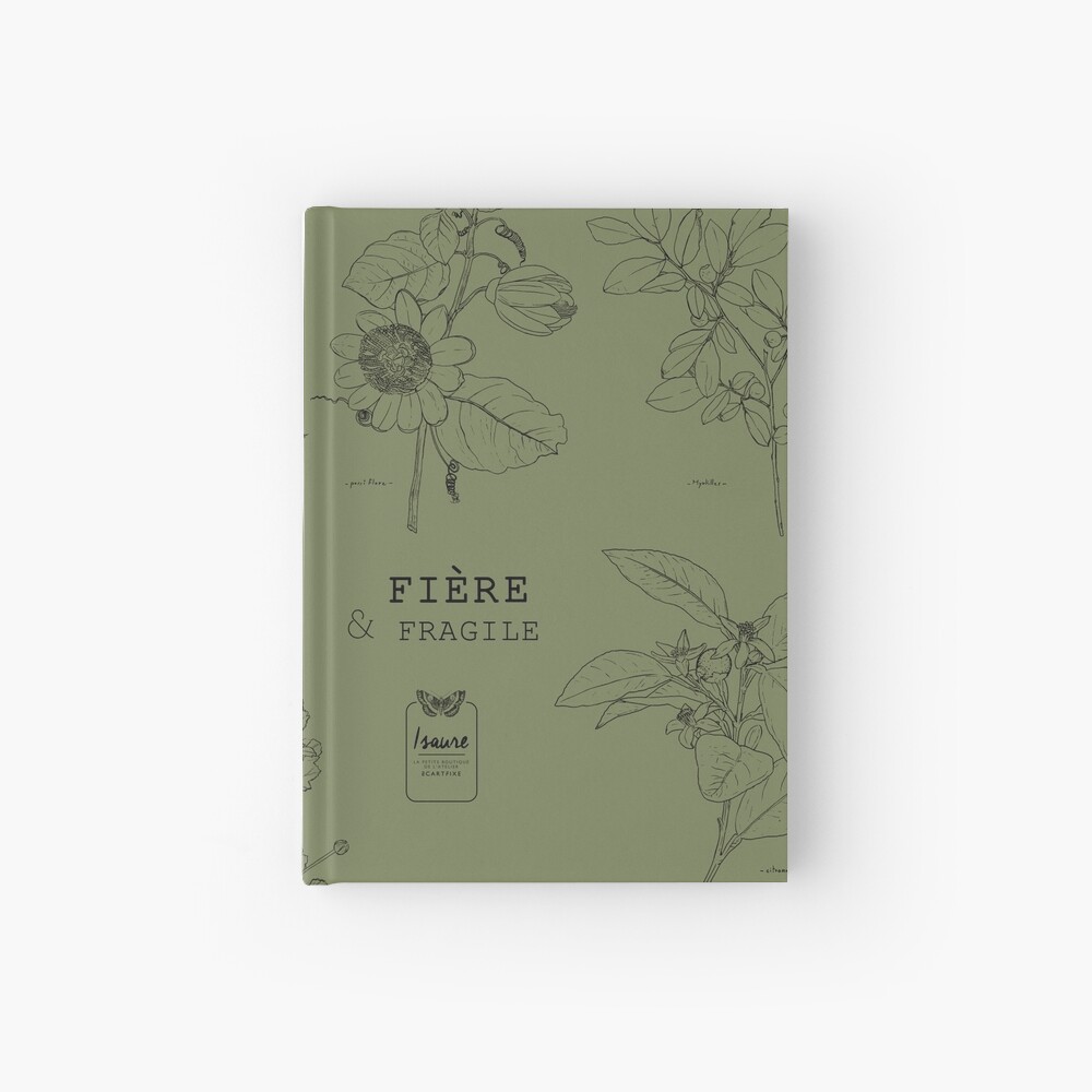 Aperçu de l'œuvre Carnet cartonné créée et vendue par IsaureEcartfixe.