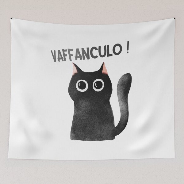 Item preview, Vaffanculo Cat designed and sold by herbertmartin.