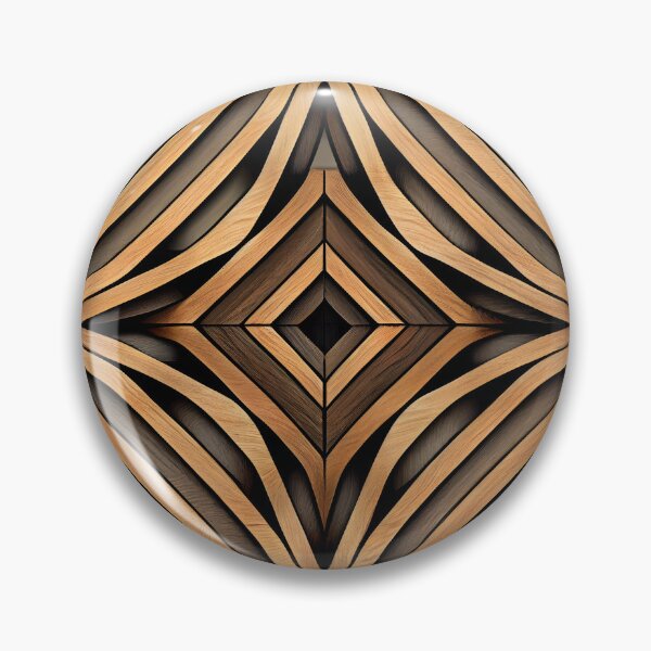 Artikelvorschau, Symmetrical Wood Simple Line Pattern Digital Painting entworfen und verkauft von CodeAndColors.
