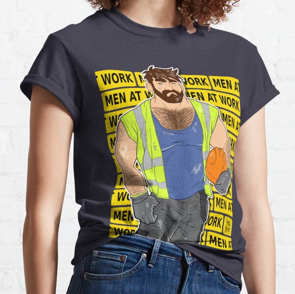 ADAM LIKES WORK - MEN AT WORK Classic T-Shirt