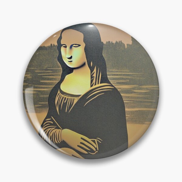 Item preview, Simplicity in Pastels: The Mona Lisa Reimagined designed and sold by Beto Santos.
