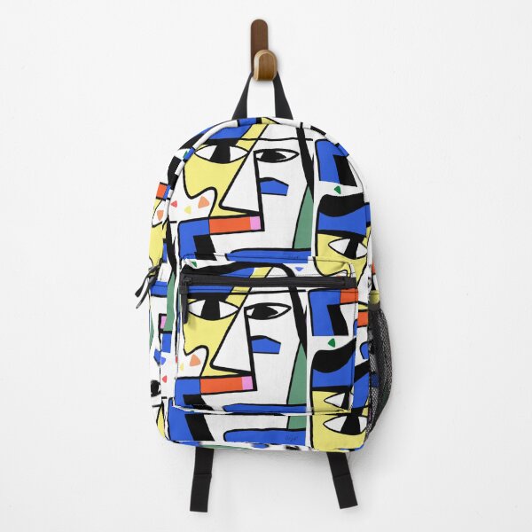 Item preview, Abstract Face in Cubism Style No. 2 designed and sold by GlowtalkDesign.