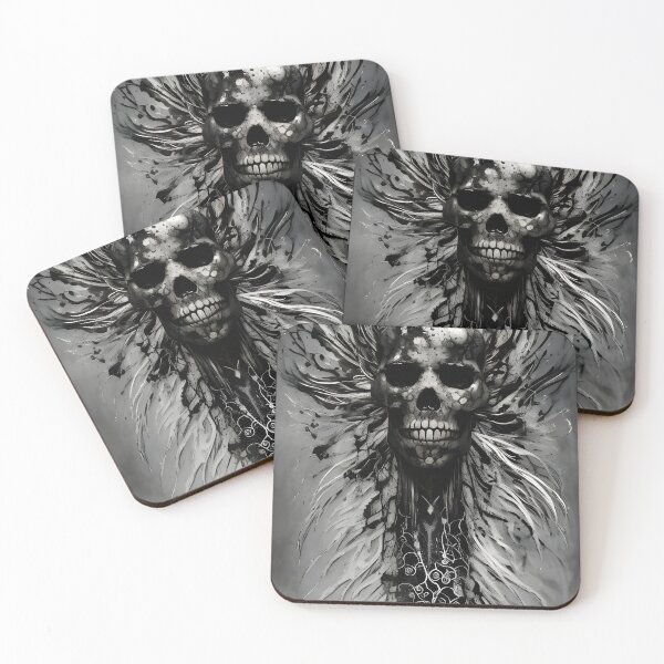 Item preview, Flowing Skull designed and sold by HelenHollywood.