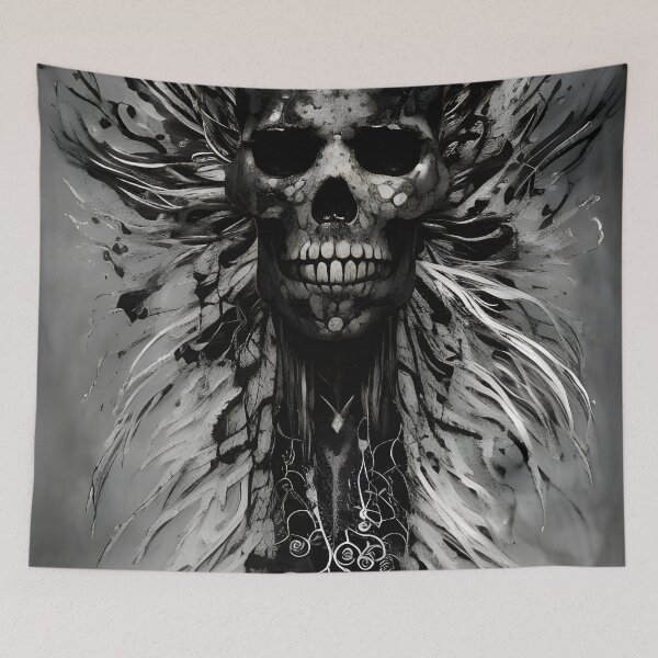 Item preview, Flowing Skull designed and sold by HelenHollywood.