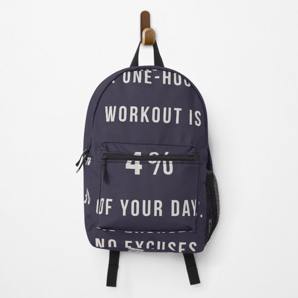 Item preview, A one-hour workout is 4% of your day. No excuses. designed and sold by pineconebutter.