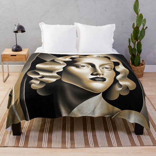 Item preview, Beautiful Gold Art Deco Lady designed and sold by Shundayah.