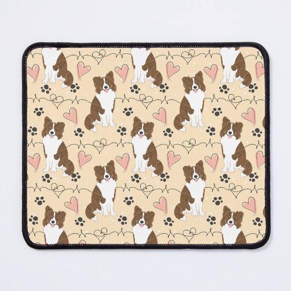 Item preview, LOVE Brindle Border Collie designed and sold by Lulupainting.