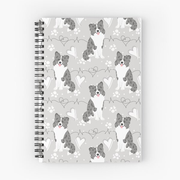 Item preview, AMOR Border Collie Merle Azul designed and sold by Lulupainting.