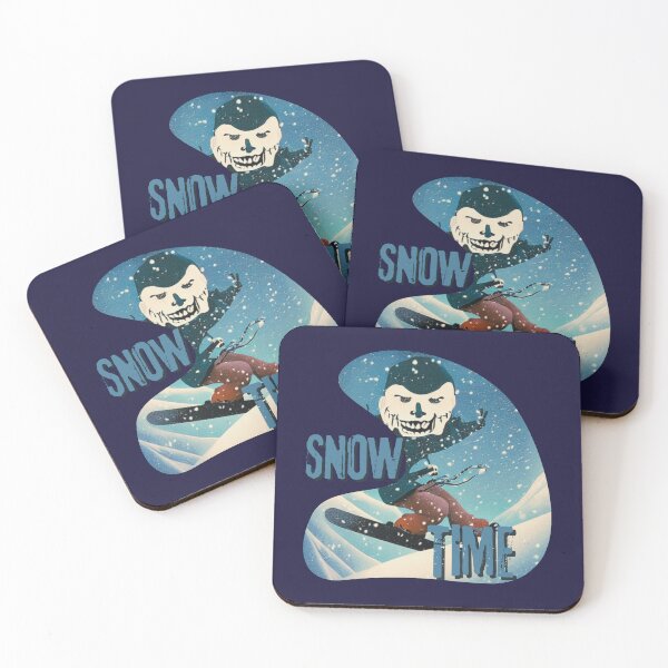 Item preview, Snow Time Cool Skull Skeleton Snowboarder Snowboarding Lover Gift designed and sold by mayamay0.