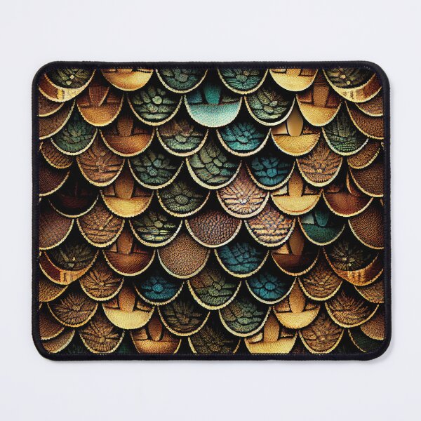 Artikelvorschau, Scaley Australian Pattern Digital Painting entworfen und verkauft von CodeAndColors.