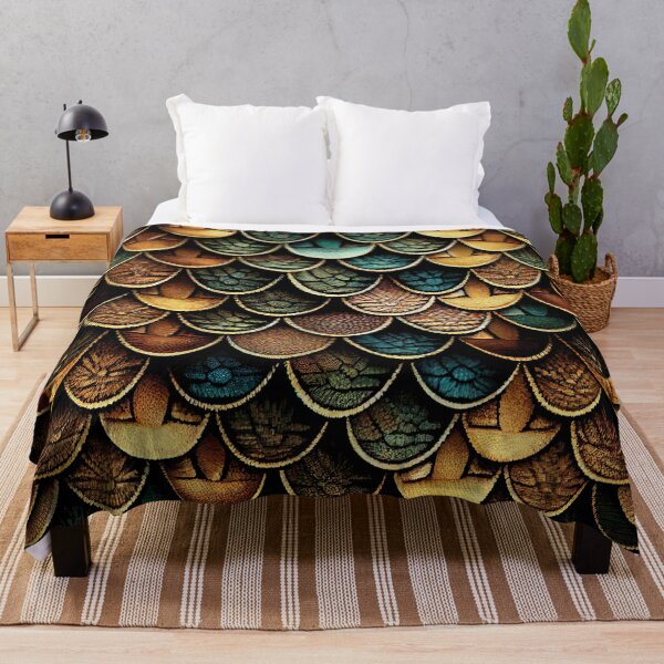 Item preview, Scaley Australian Pattern Digital Painting designed and sold by CodeAndColors.