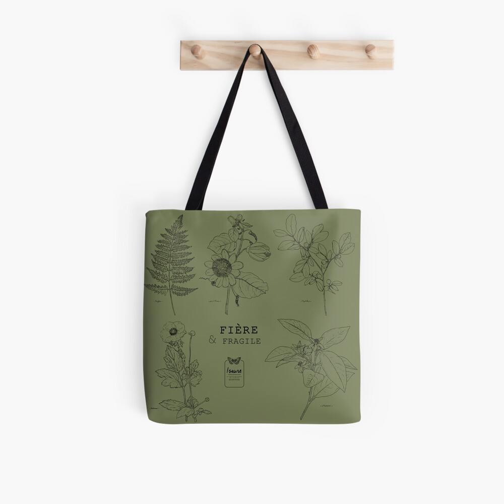 Aperçu de l'œuvre Tote bag doublé créée et vendue par IsaureEcartfixe.