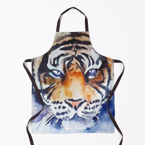 Item preview, Tiger Screen , Fear The Tiger , Watercolor Painting designed and sold by Color-Me-Blue.