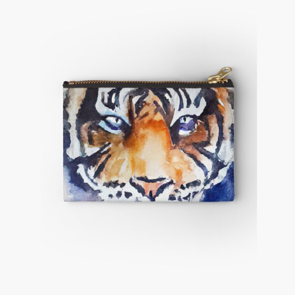 Item preview, Tiger Screen , Fear The Tiger , Watercolor Painting designed and sold by Color-Me-Blue.