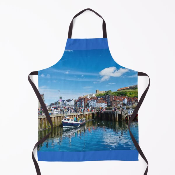 Item preview, Whitby Harbour In Summer designed and sold by Alisonchambers2.