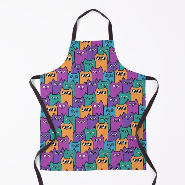 Item preview, Colorful Cat Moods designed and sold by BuBuchi.