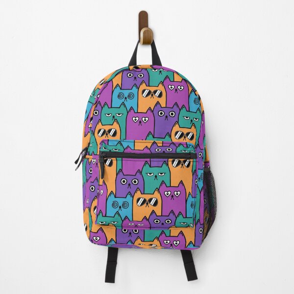 Item preview, Colorful Cat Moods designed and sold by BuBuchi.