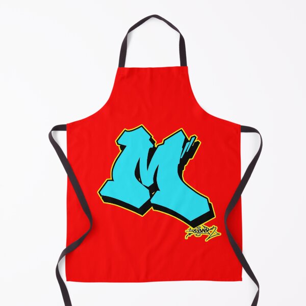 Item preview, BLUE LETTER M BY ESONE URBAN GRAFFITI STREET STYLE  designed and sold by GraffitiBomberZ.